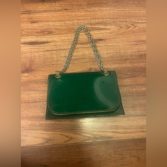Vintage Elegant Green Chain Strap Women's Bag - Picture 2 of 9